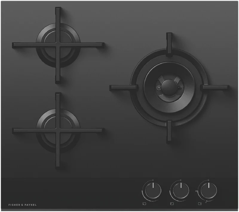 Fisher & Paykel 60cm Gas on Glass Gas Cooktop LPG