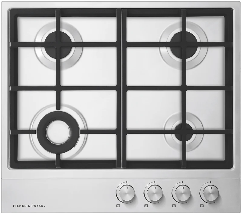 Fisher & Paykel 60cm Series 7 4 Burner Gas Cooktop, Natural Gas