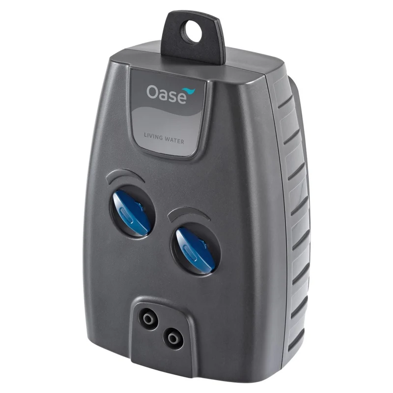 Oase OxyMax 200 - Aquarium luchtpomp 3,6W met 200 l/u voor zoet- en zoutwater