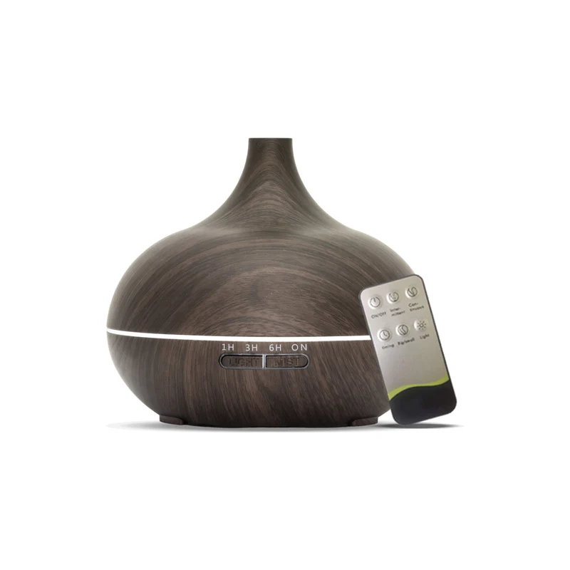 Qi Flow Pro aroma diffuser - donker hout