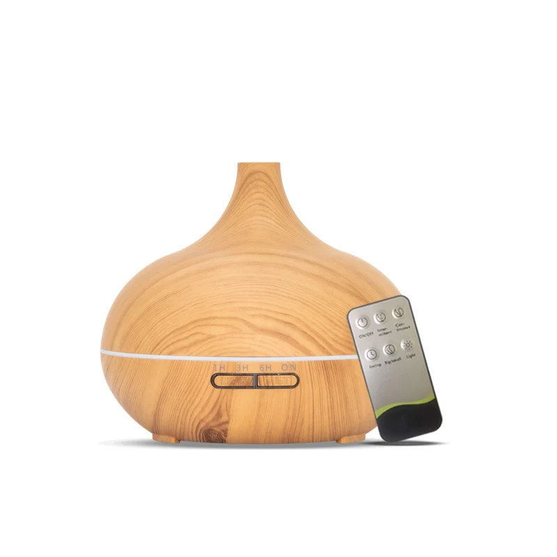 Qi Flow Pro aroma diffuser - licht hout