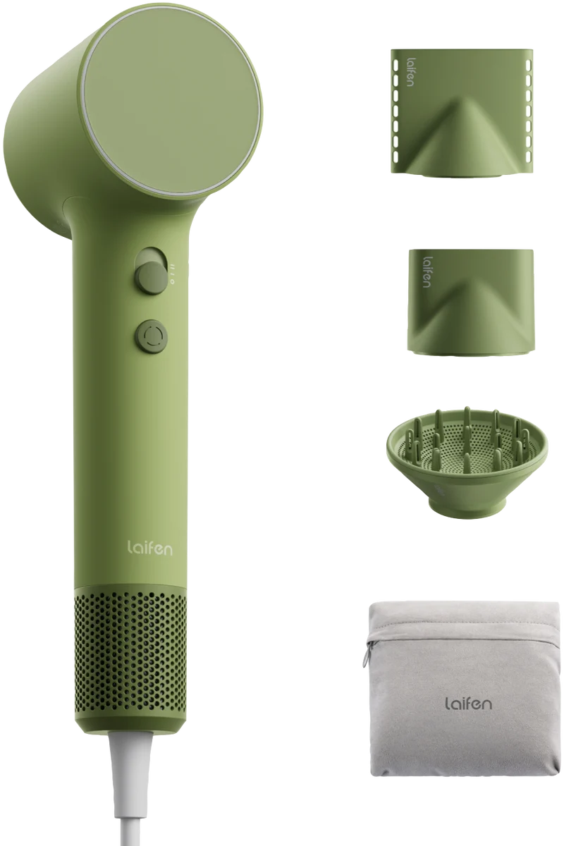 Laifen Air Pro High-Speed Hair Dryer Jungle Green