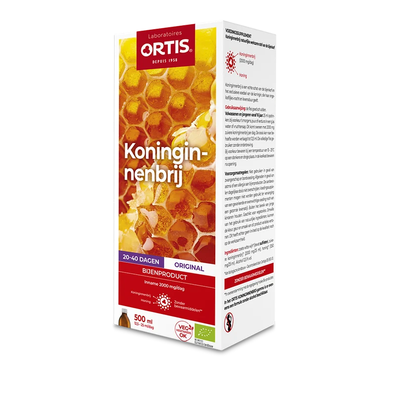 Ortis Koninginnebrij Bio Siroop 500 ml