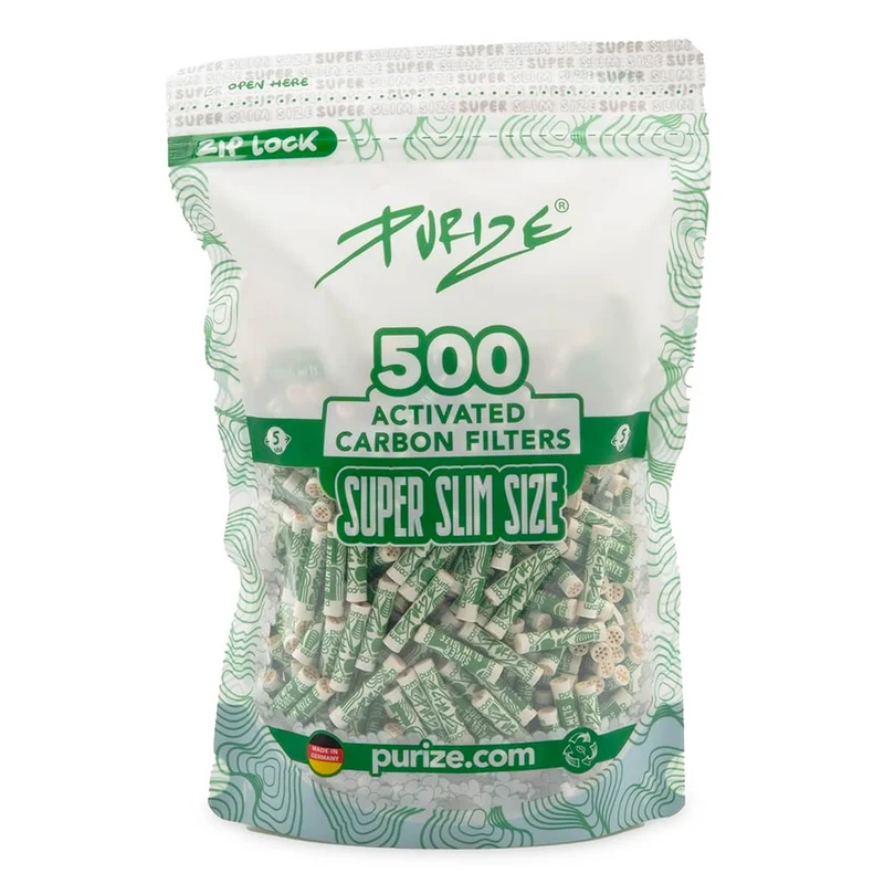 500x PURIZE Super Slim Size Filters