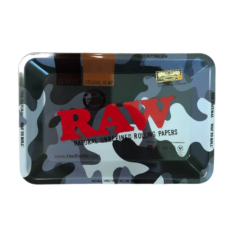 RAW Urban Camo Mini Metalen Rolplateau