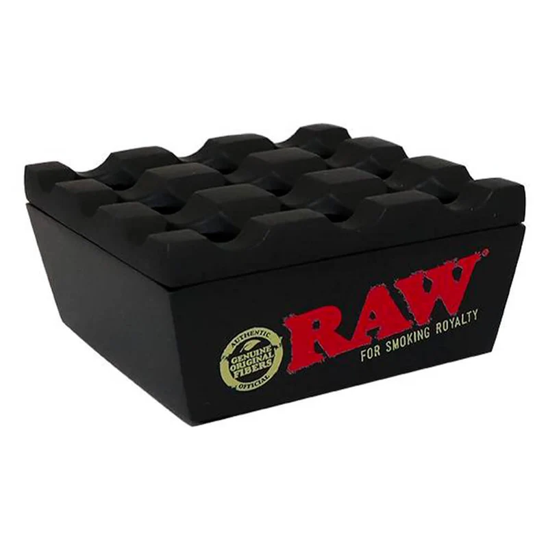 RAW Regal Metalen Zwarte Asbak