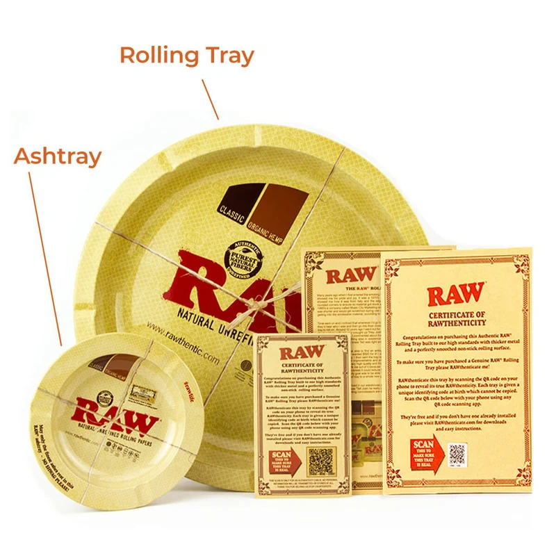 RAW Metalen Ronde Rolschaal 31cm