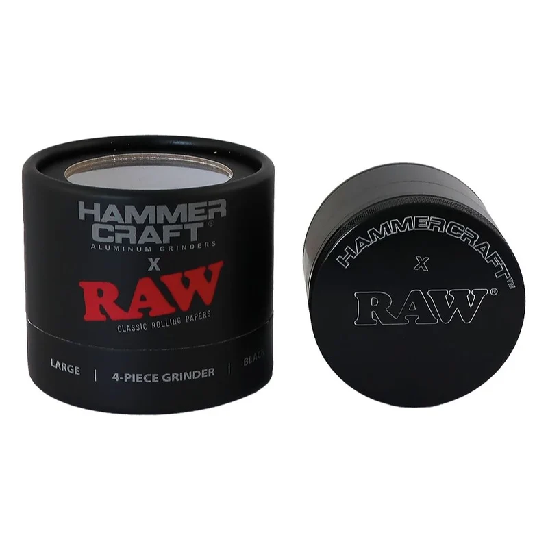 RAW Hammer Craft Grote Aluminium Grinder 4 delen - 60 mm