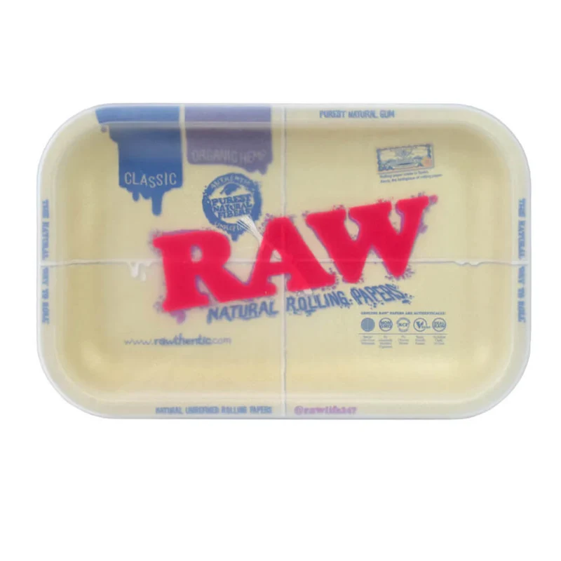 RAW Classic Dab Tray met siliconen deksel medium