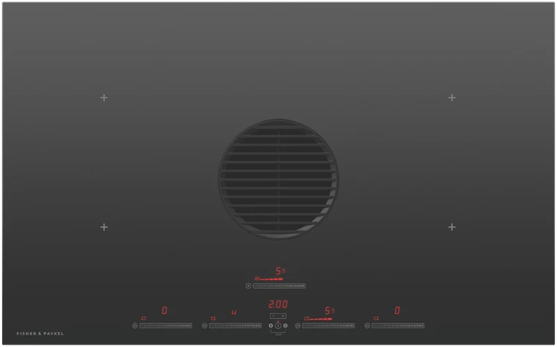 Fisher & Paykel 83cm Series 9 4 Zone Induction Cooktop with Integrated Ventilation