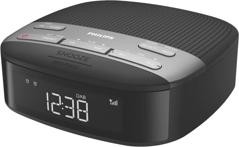 Philips DAB+ & FM Alarm Clock