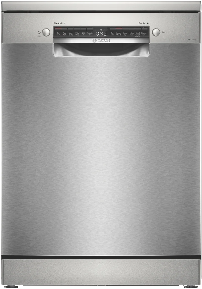 Bosch Series 6 Freestanding Dishwasher Stainless Steel