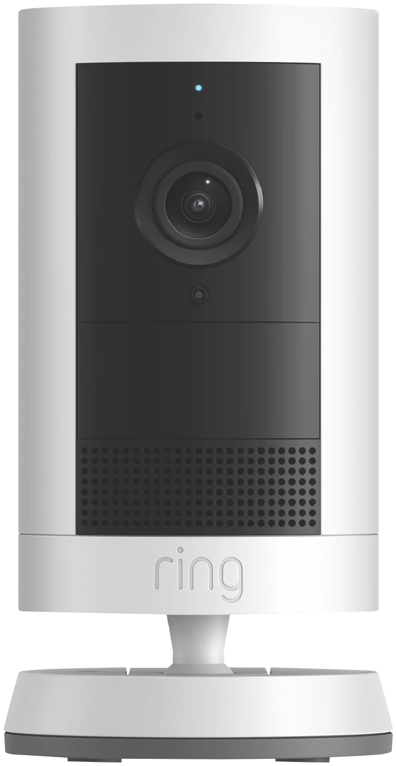 Ring 2K Outdoor Camera Plus Battery (White)