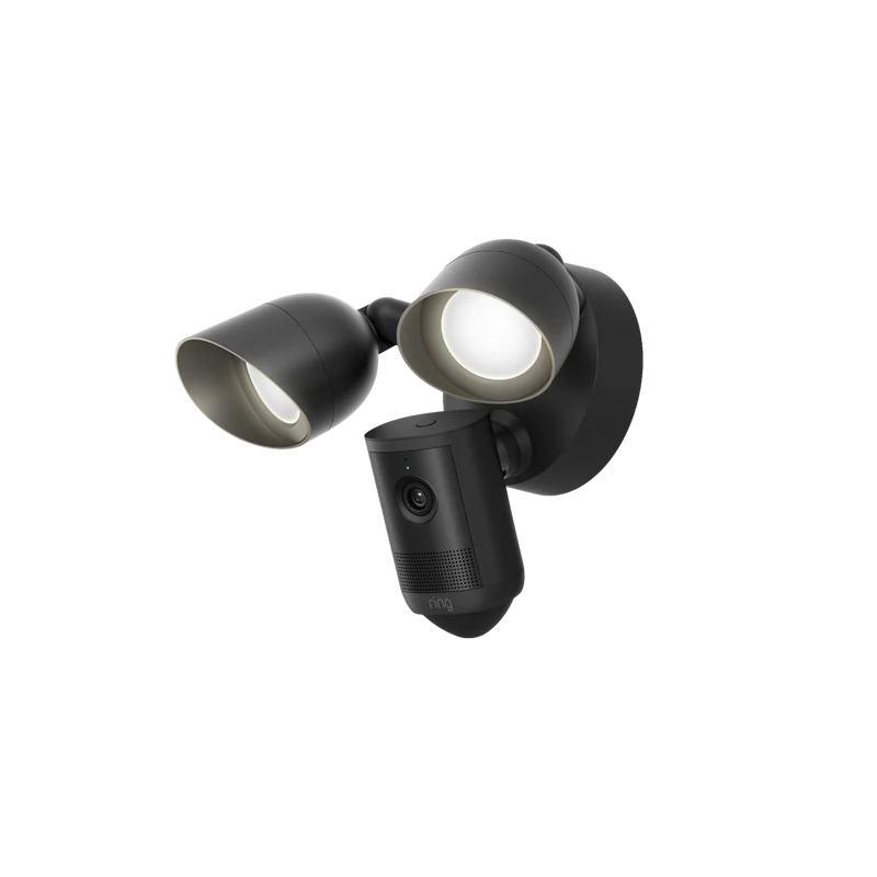 Ring Floodlight Cam 2K Wired (2nd Gen) - Black