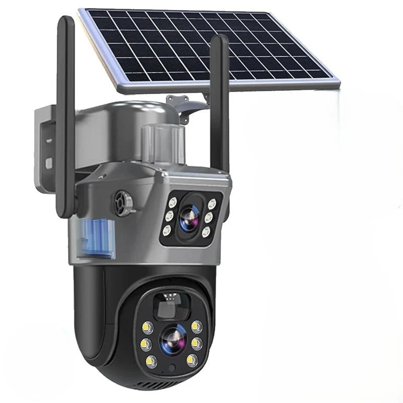 Beveiligingscamera 4K draadloos – met zonnepaneel