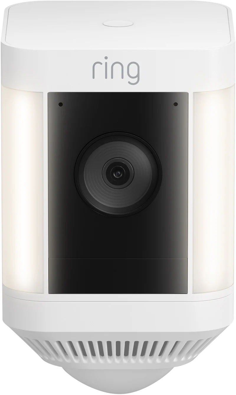 Ring Spotlight Camera Plus Battery (White)