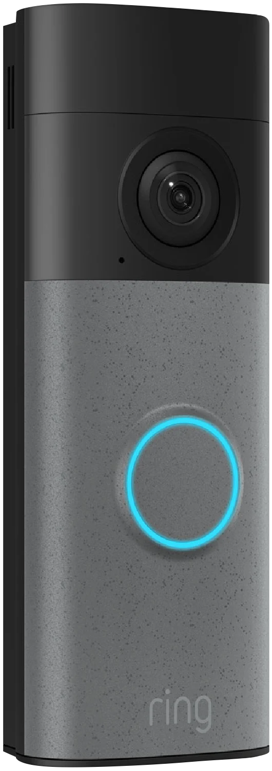 Ring Battery Video Doorbell 2K - Speckled Grey