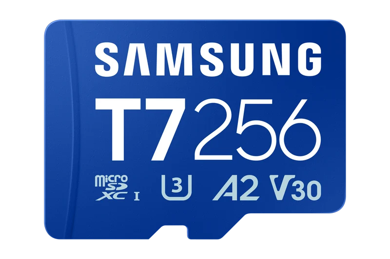 Samsung 256GB T7 Micro SD Memory Card UHS-1 / Class 10