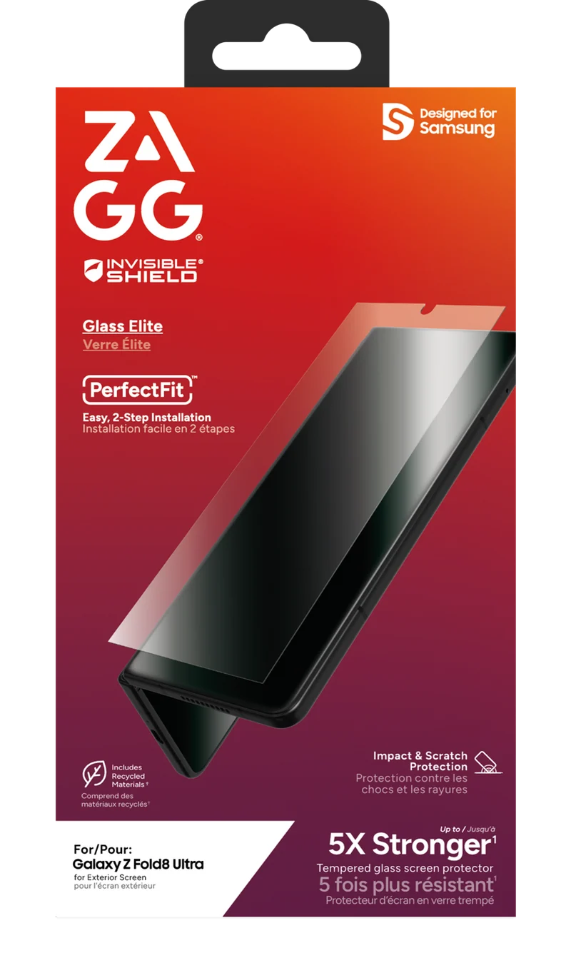 ZAGG Galaxy Z Fold8 Ultra Glass Elite Protector