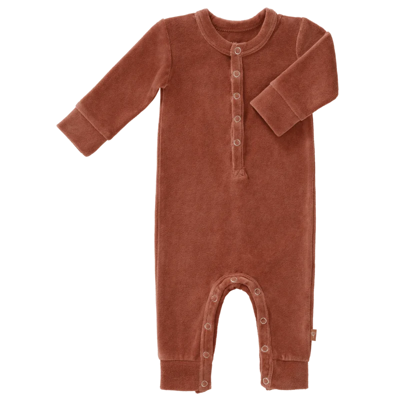 Fresk Baby Pyjama Velours Copper