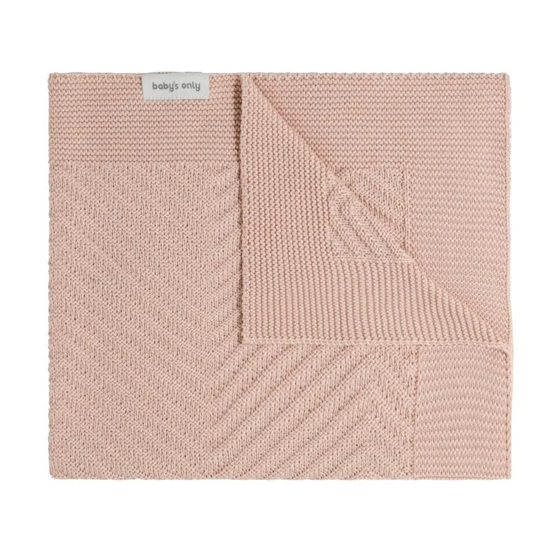 Baby's Only Ledikantdeken Grace Blush 100x135cm