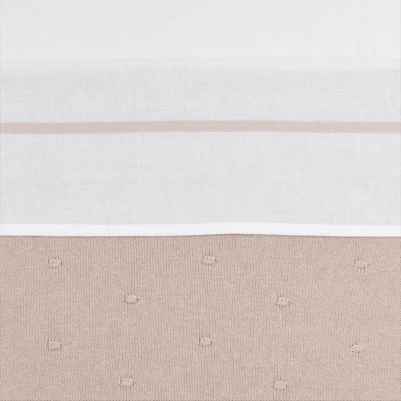 Meyco Ledikantlaken Bies Soft Pink