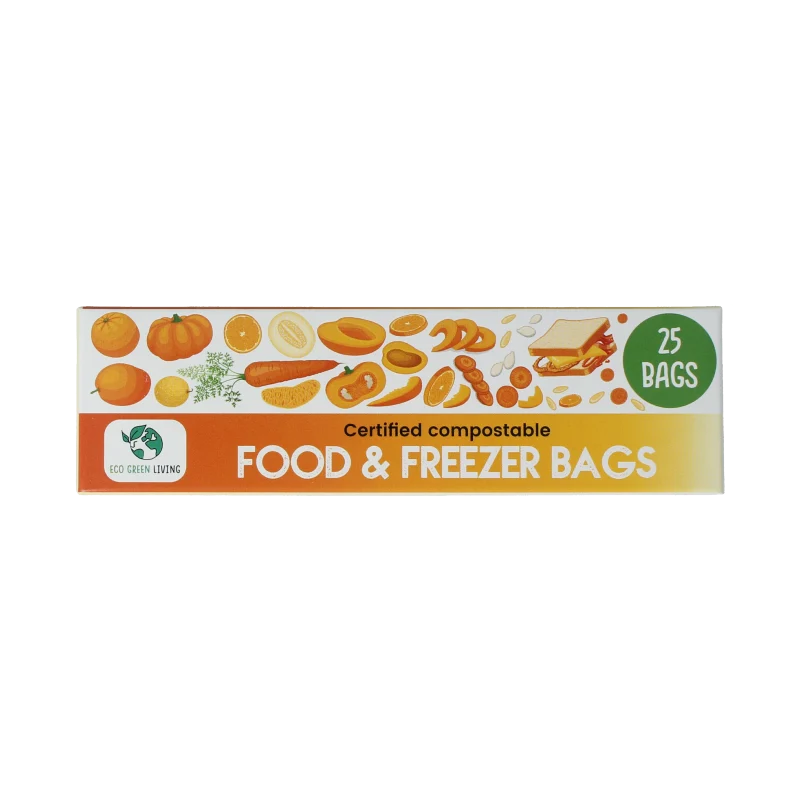 Eco Green Living Diepvrieszakken 4 liter 25 stuks