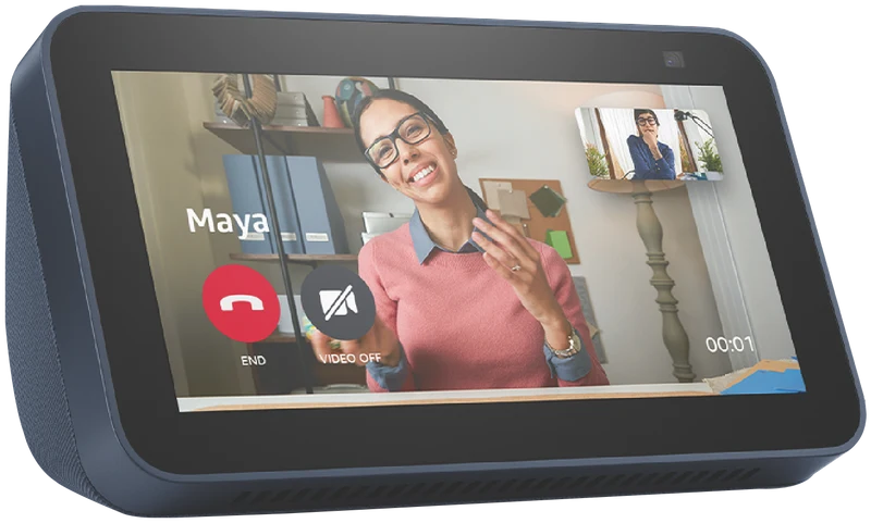 Amazon Echo Show 5 (2nd Gen) with Alexa (Deep Sea Blue)