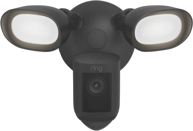 Ring Floodlight Cam Pro 2K Wired (Black)