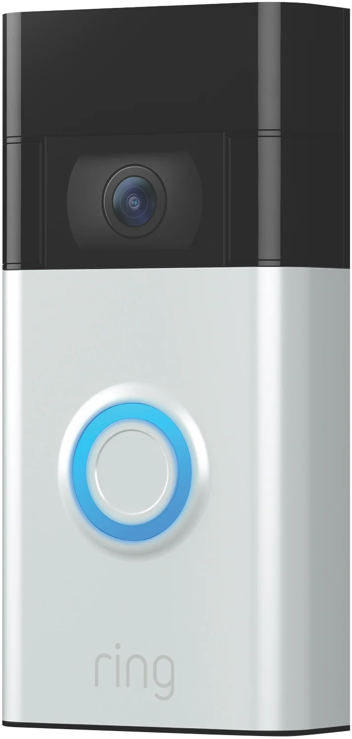 Ring Video Doorbell - Satin Nickel (2020 Release)
