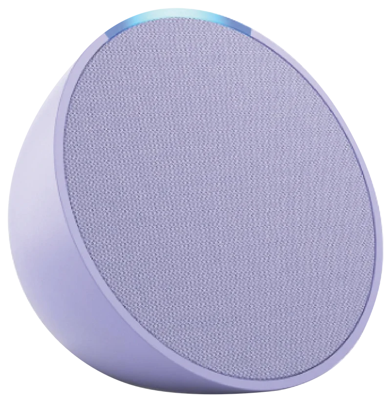 Amazon Pop Compact Smart Speaker with Alexa (Lavender)