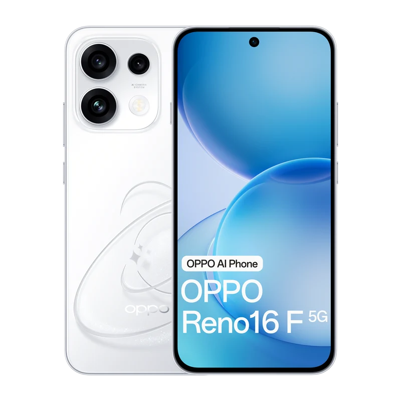 OPPO Reno16F 5G 256GB Pop White