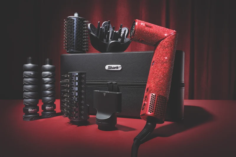 Shark FlexStyle Air Styling And Drying System Red Ruby Diamond