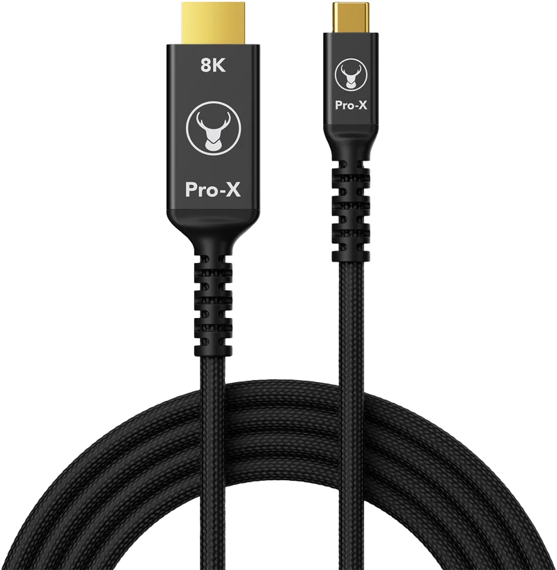 Bonelk Pro-X Long-Life USB-C to HDMI Cable 1.5m (Black)