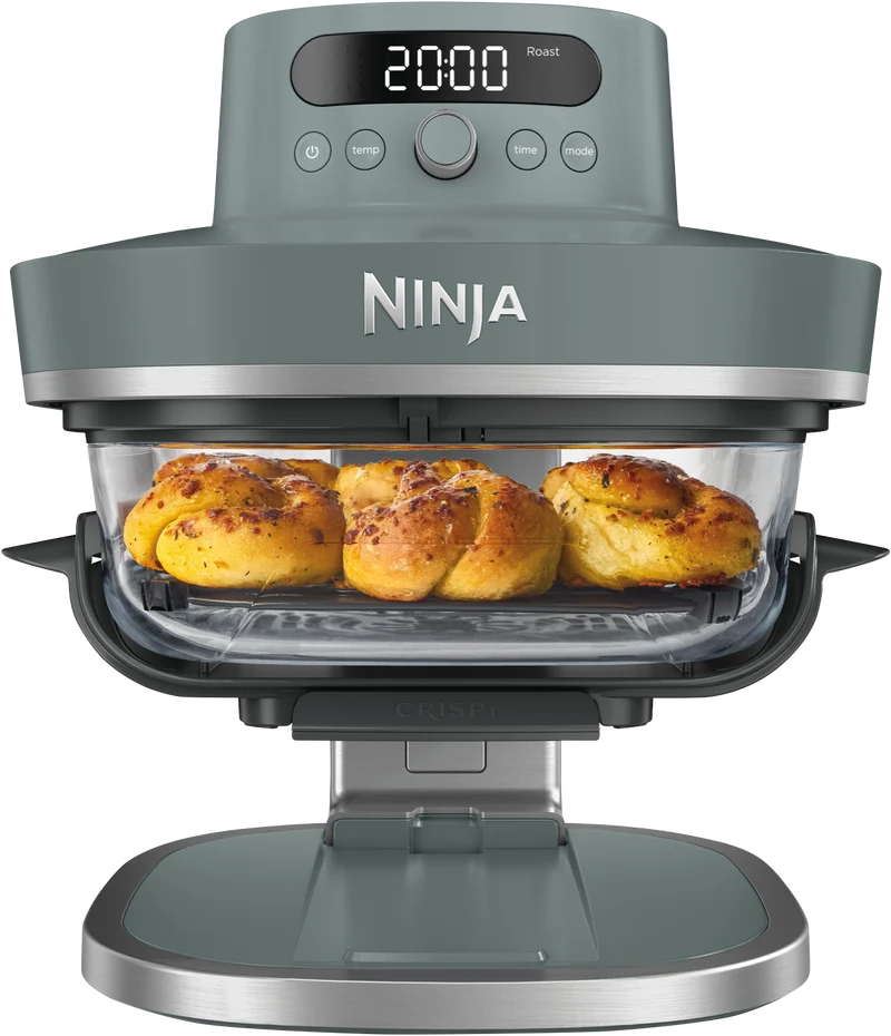 Ninja Crispi Pro 6-in-1 Countertop Glass Air Fryer Sage Green