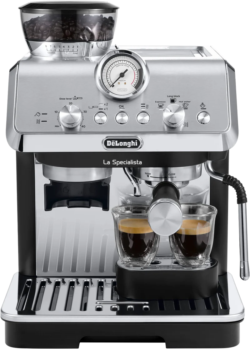 DeLonghi La Specialista Arte Manual Coffee Machine Metal Black