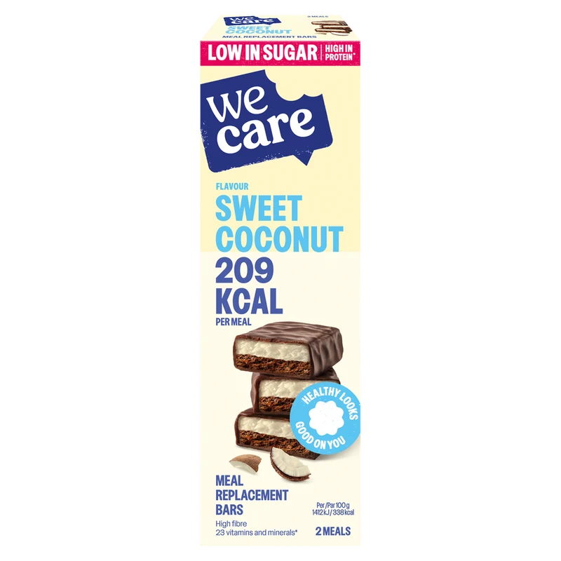 WeCare Meal Replacement Bars Sweet Coconut 120 gram
