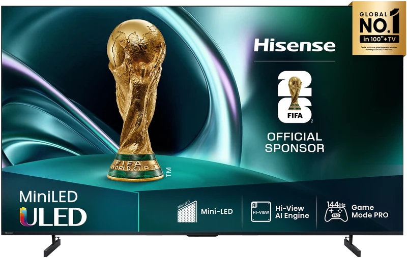 Hisense 50" U6QAU PRO 4K ULED Mini LED TV 2025