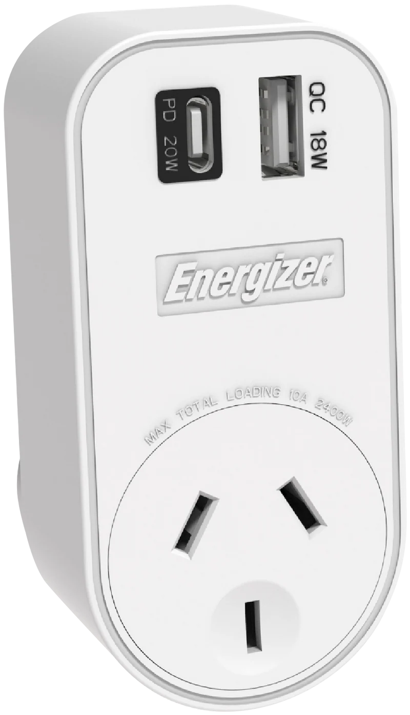 Energizer Power Adaptor with Surge Protection