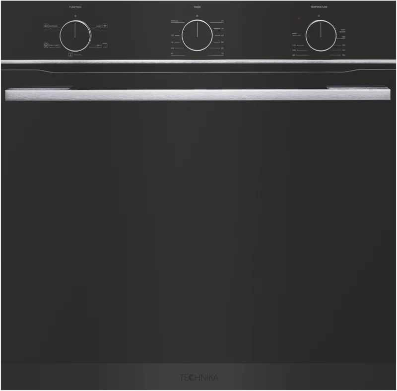 Technika 60cm 5 Function Electric Oven with 10A Plug and Lead