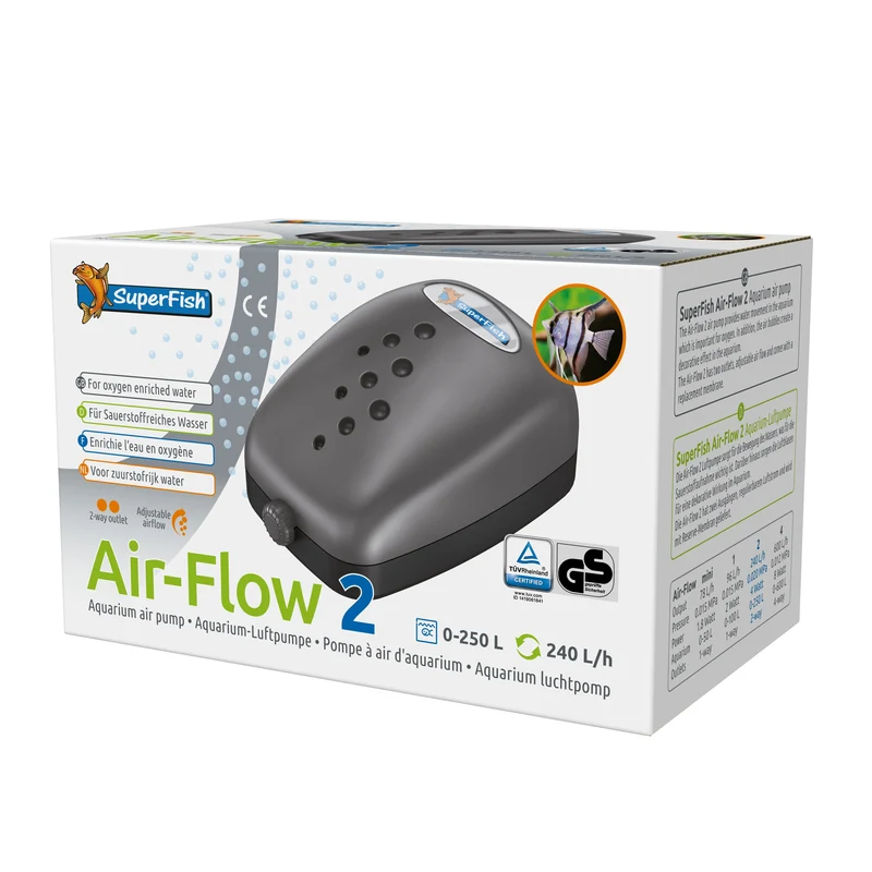 Superfish Airflow 2 Way (Aquarium Luchtpomp)