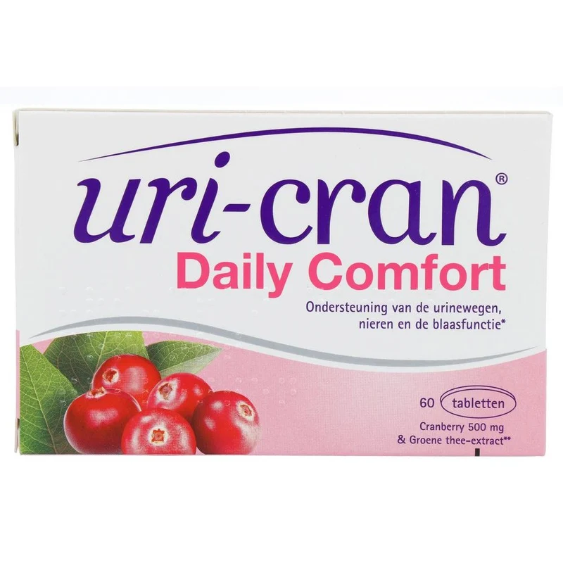 Uri Cran Daily Comfort Cranberry 500mg 60 tabletten