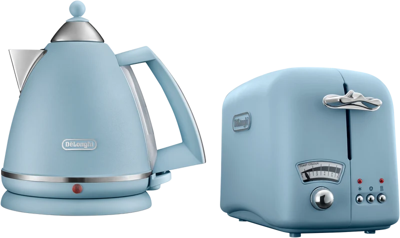 DeLonghi Argento Breakfast Pack Blue