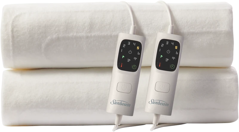 Sunbeam Sleep Perfect Fitted Antibacterial Electric Blanket Double