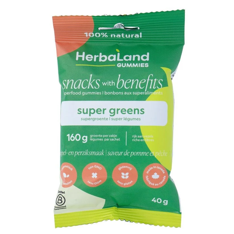Herbaland Super Greens Gummies 40 gram