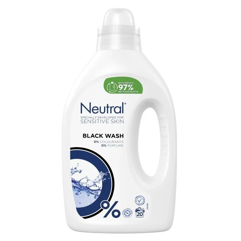 Neutral Vloeibaar Wasmiddel Zwart 1 liter