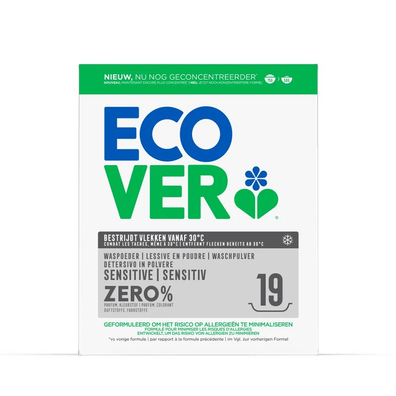 Ecover Zero Sensitive Waspoeder