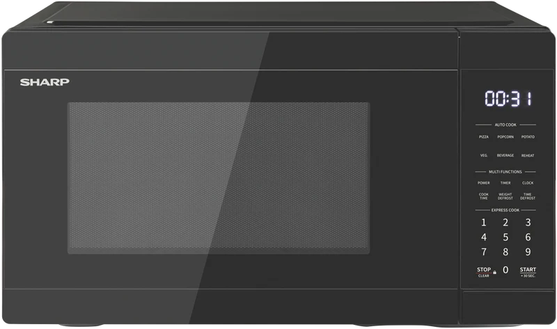 Sharp 31L 1000W Microwave Black