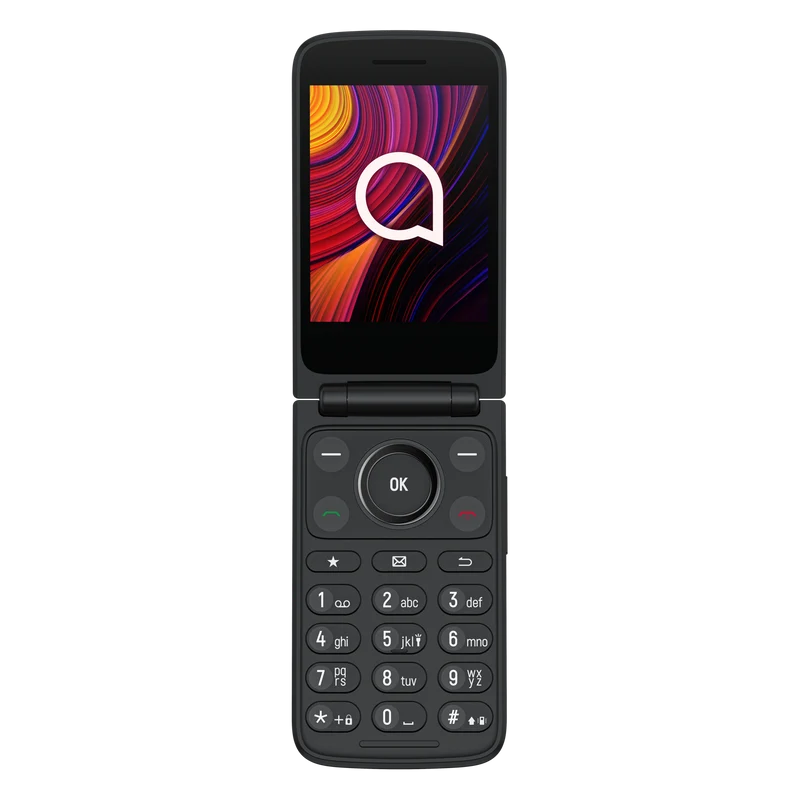 TCL OneTouch 4043 P2V Flip 4G Dark Grey