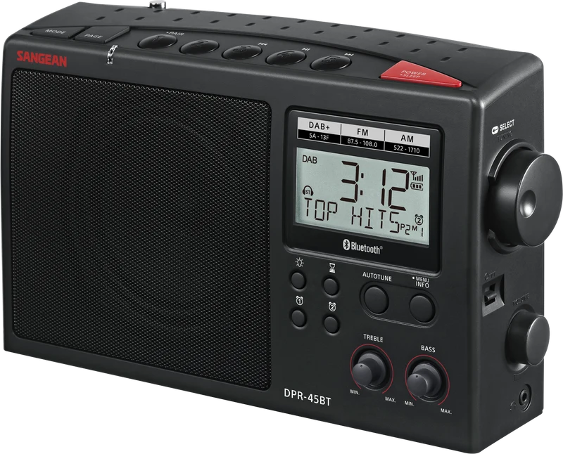 Sangean DAB+ AM/FM Portable Bluetooth Radio